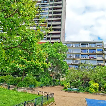 Chic With Private Secure Parking Bright Balcony Near Metro * Paris